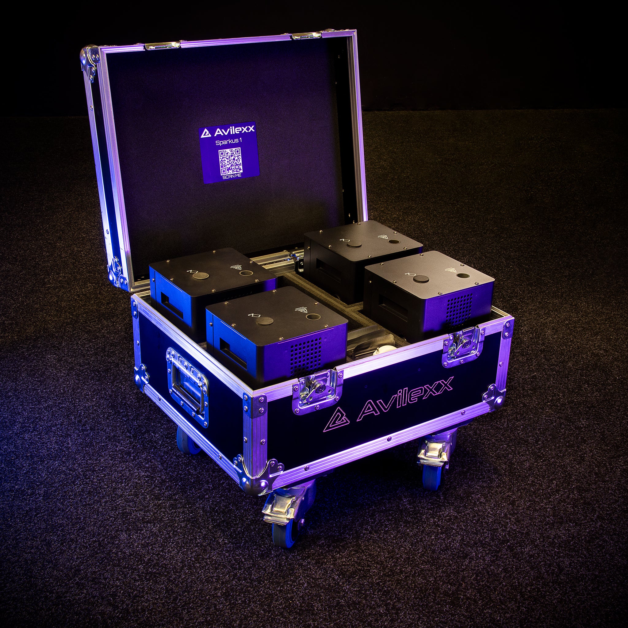Flightcase Avilexx Sparkus 1 - 4in1