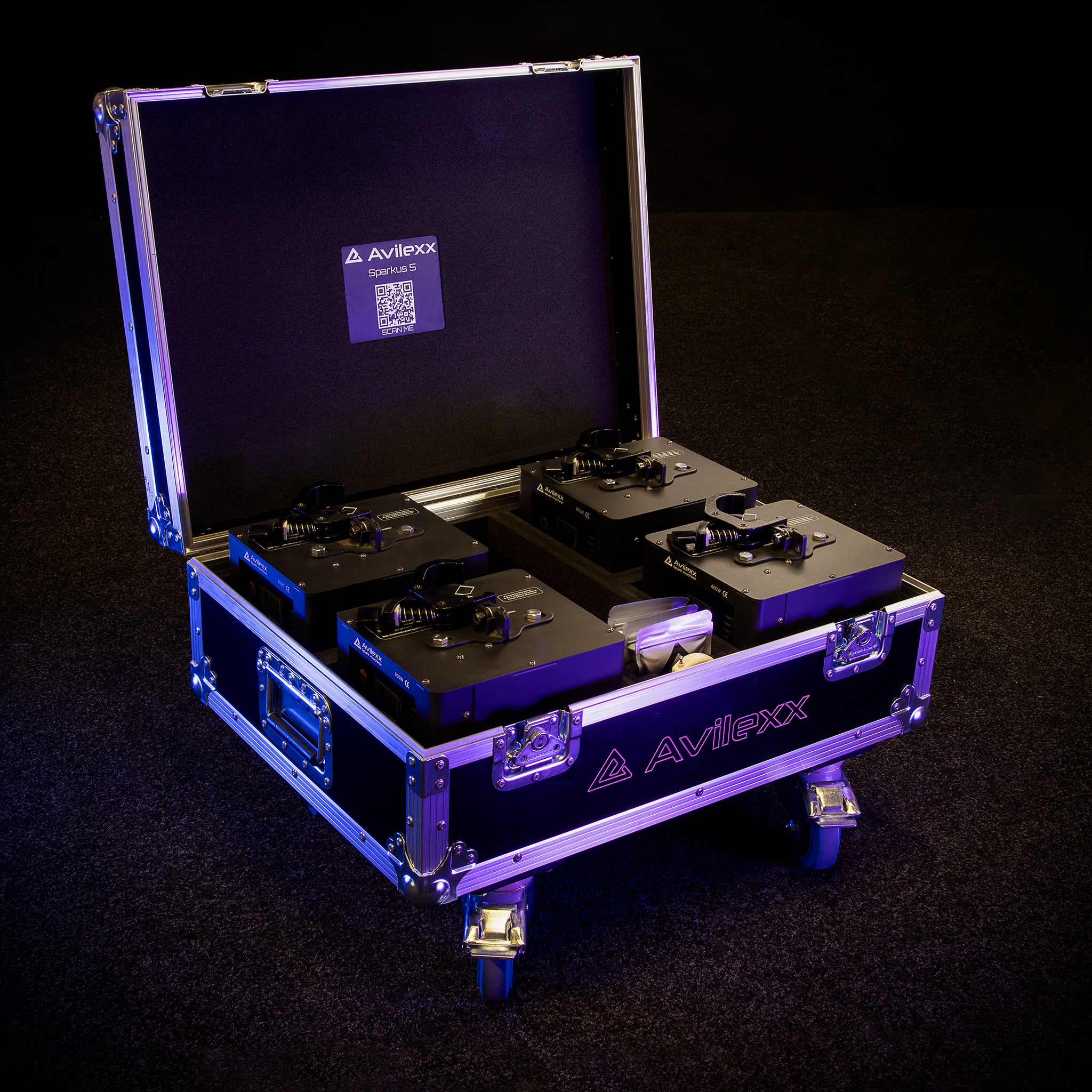 Flightcase Avilexx Sparkus 5 - 4in1