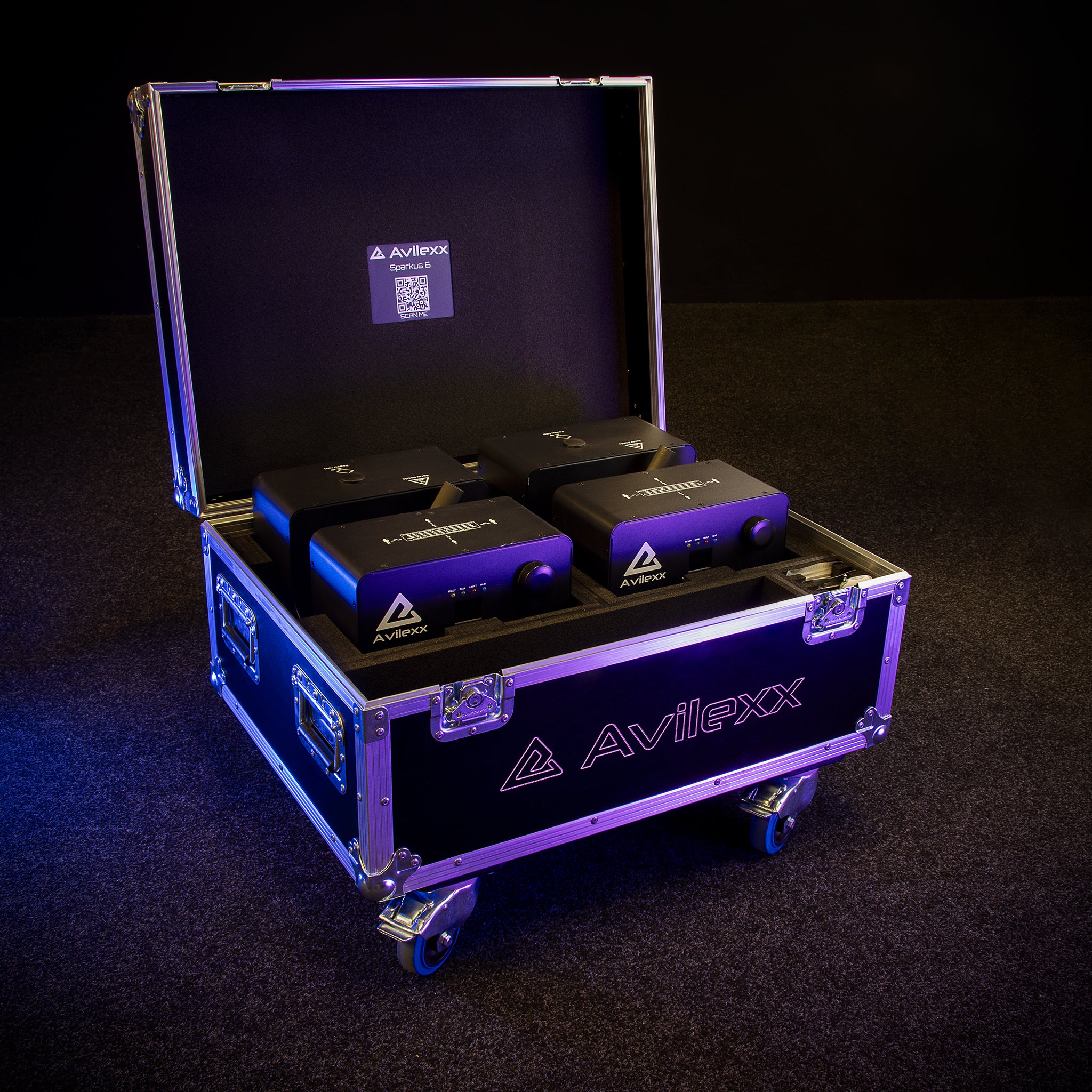 Flightcase Avilexx Sparkus 6 - 2in1