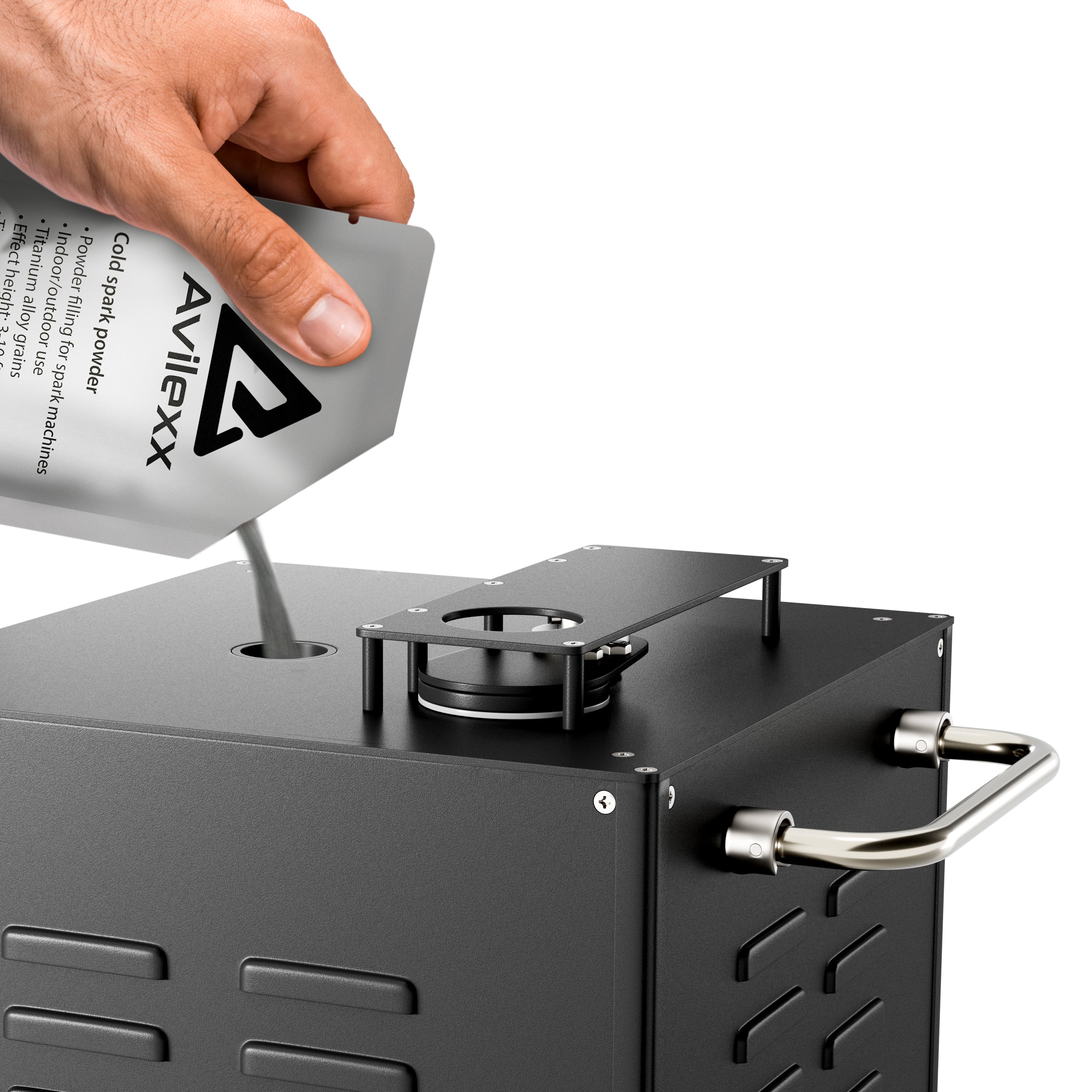 Refill powder spark machines