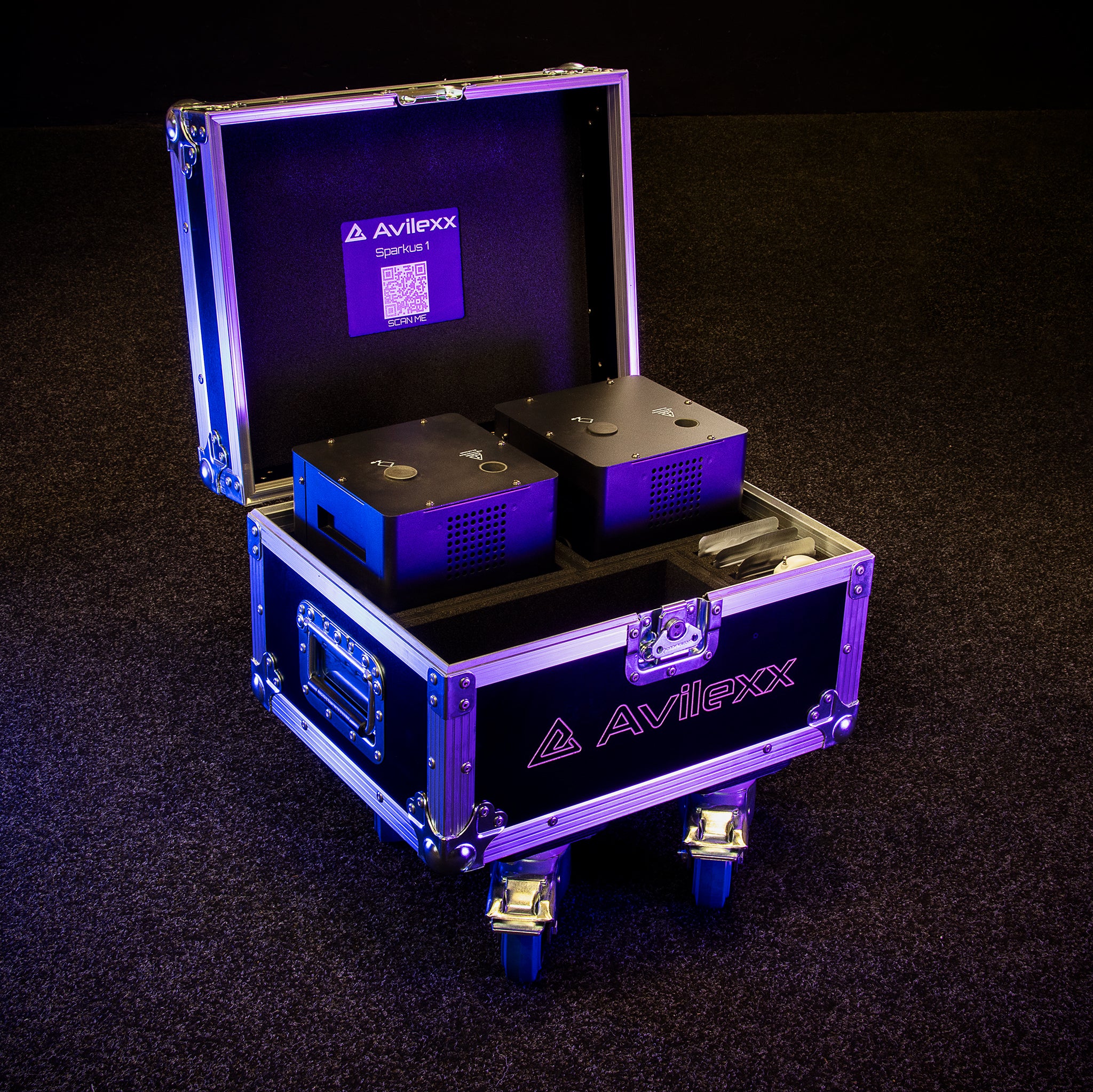 Flightcase Avilexx Sparkus 1 - 2in1