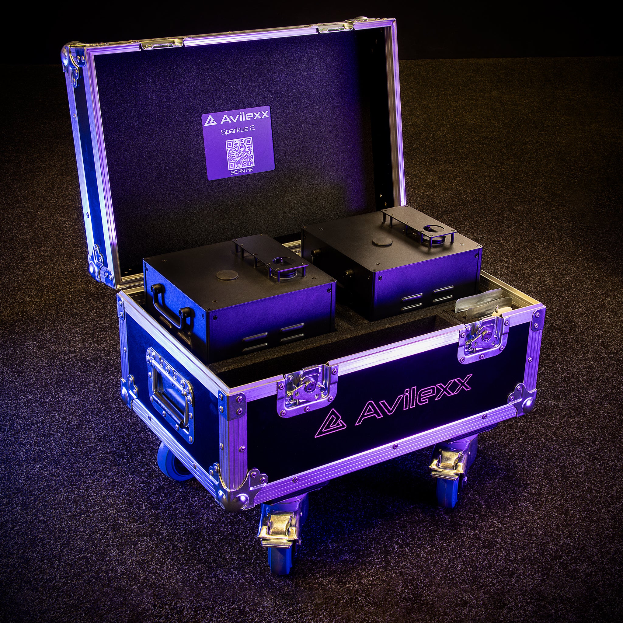 Flightcase Avilexx Sparkus 2 - 2in1