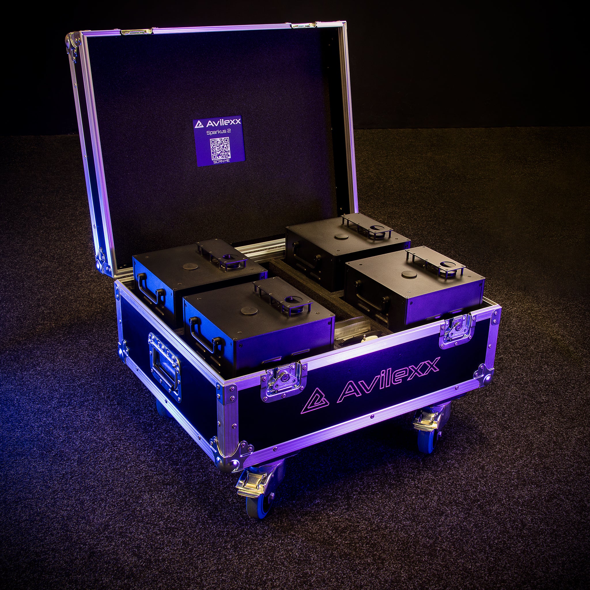 Flightcase Avilexx Sparkus 2 - 4in1