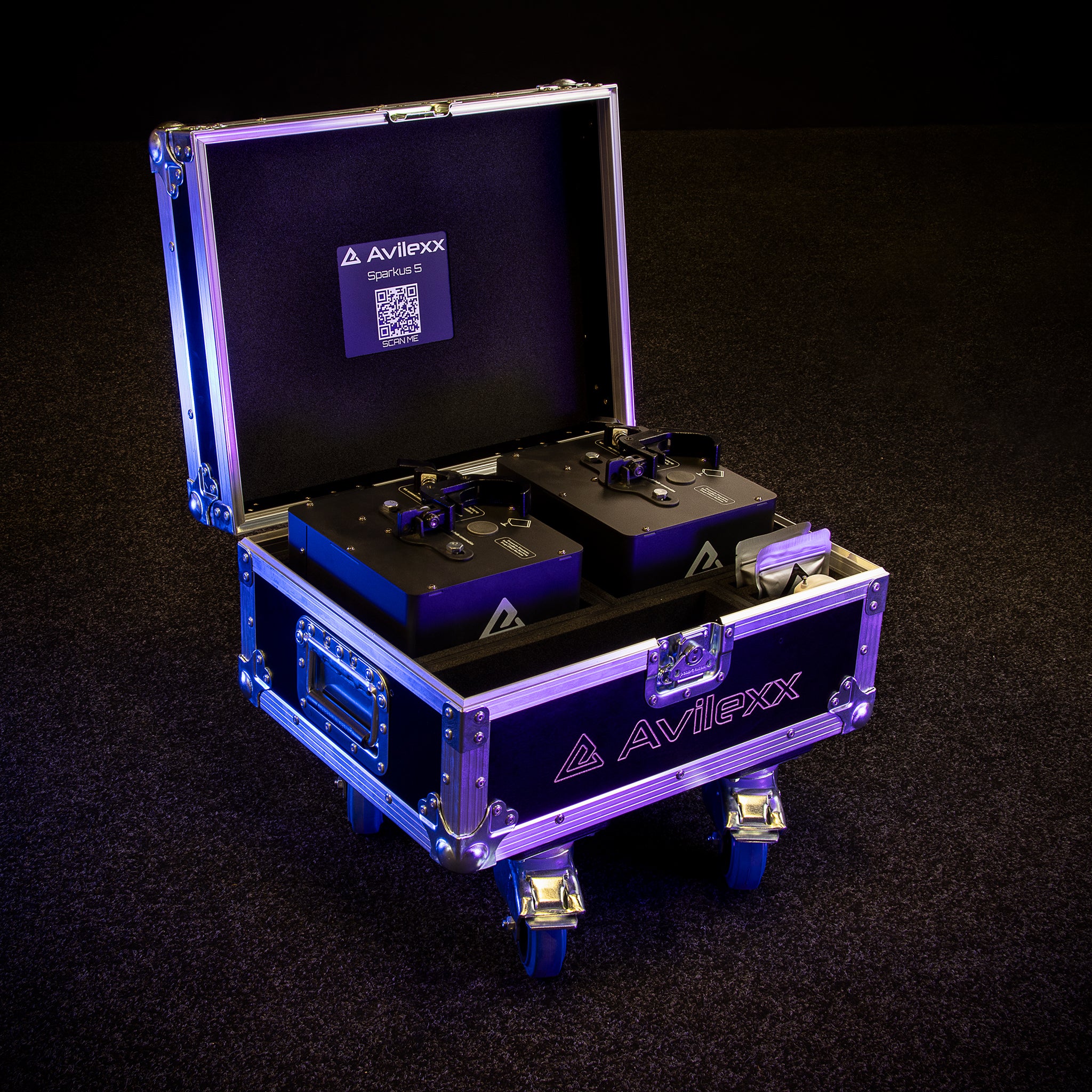 Flightcase Avilexx Sparkus 5 - 2in1