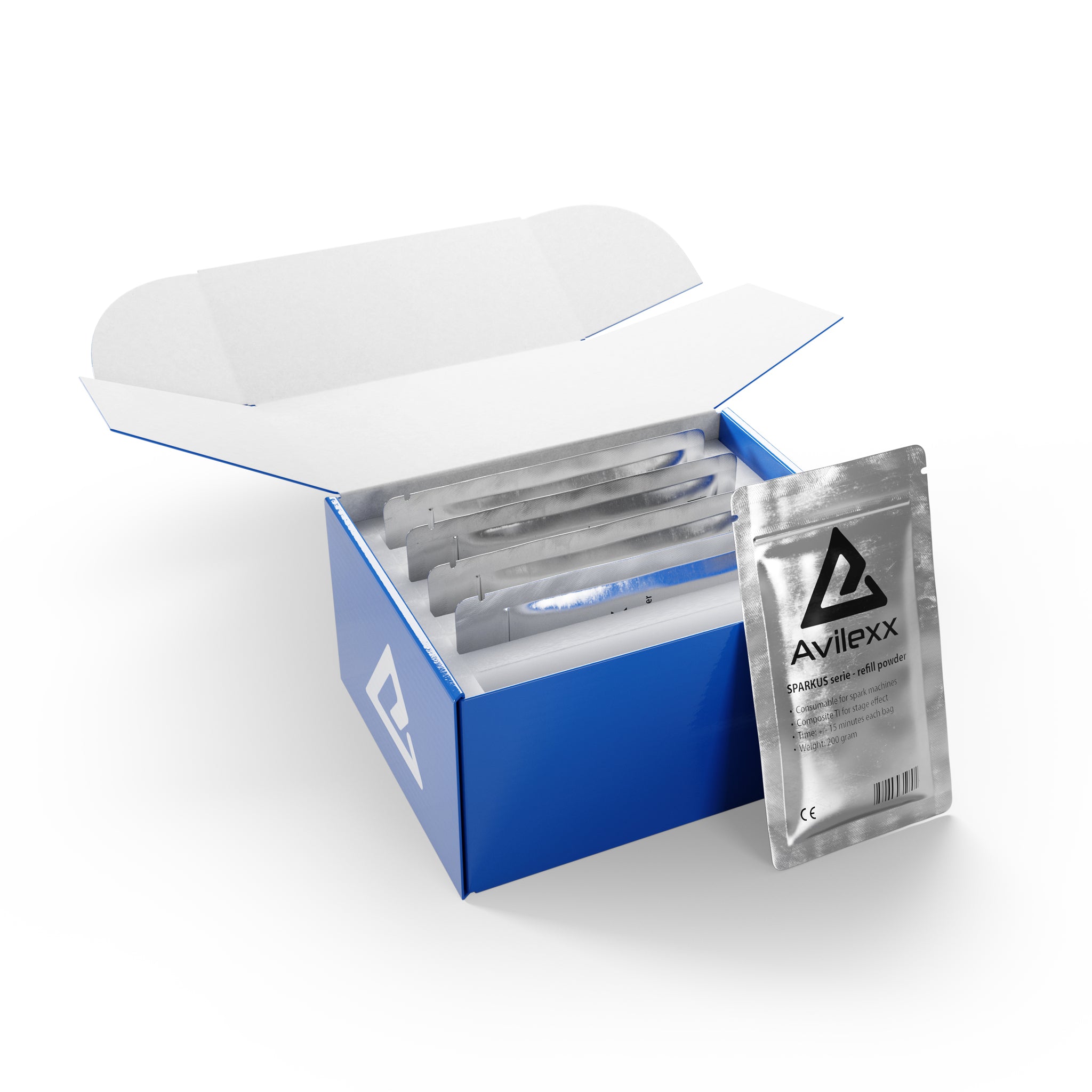 5-pack – Navulling LARGE spark poeder